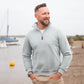 The Felbrigg 1/4 Zip - Mens - Sky Blue