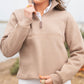 The Felbrigg 1/4 Zip - Womens - Taupe