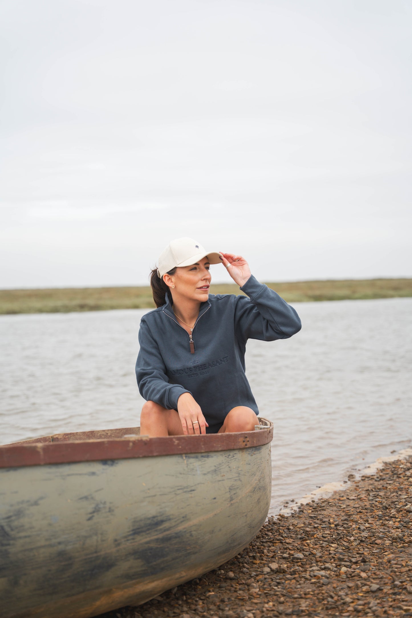 The Felbrigg 1/4 Zip - Womens - Midnight Navy