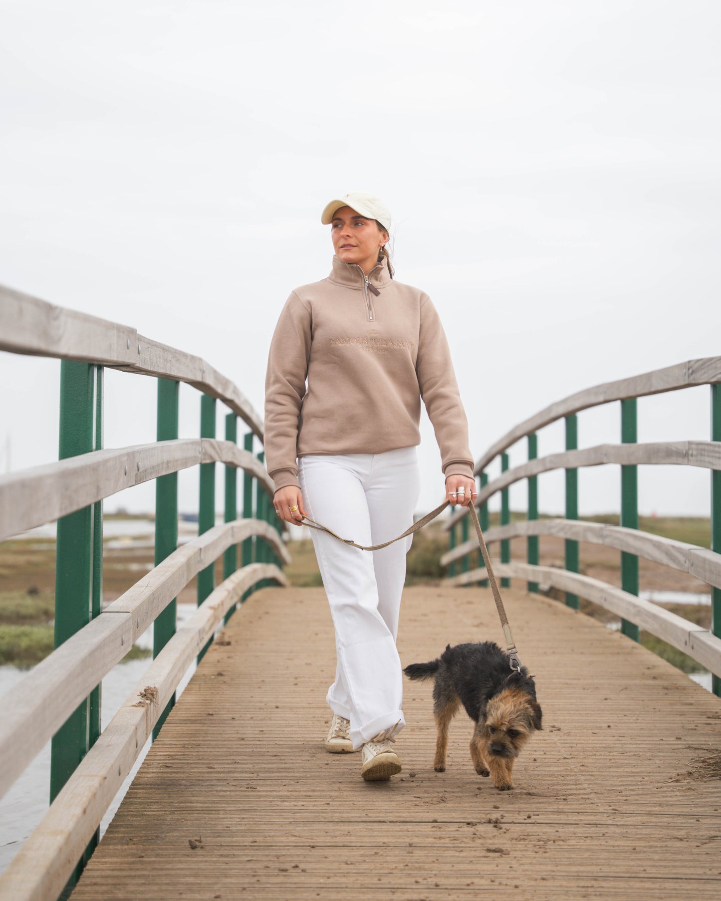 The Felbrigg 1/4 Zip - Womens - Taupe