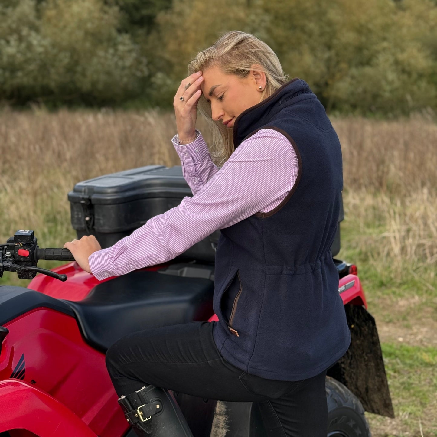 The Sandringham Gilet - Womens - Navy