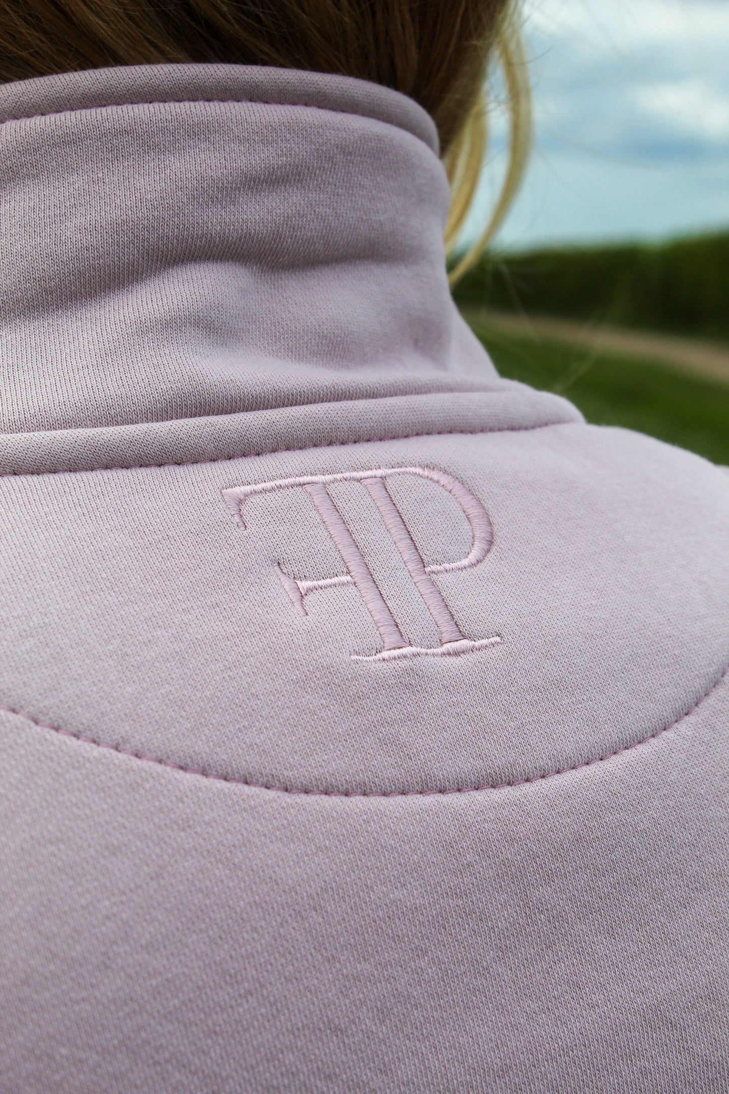 The Felbrigg 1/4 Zip - Mens - Blush Pink