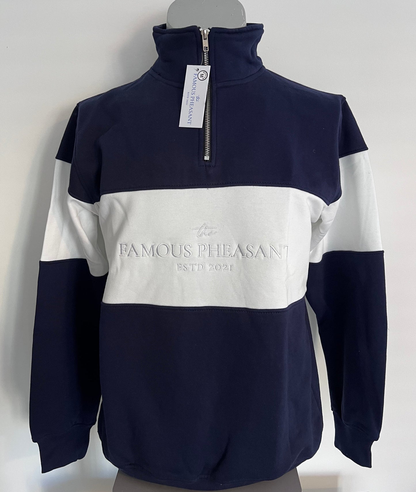 (SAMPLE) Unisex Panelled 1/4 Zip - ITEM001