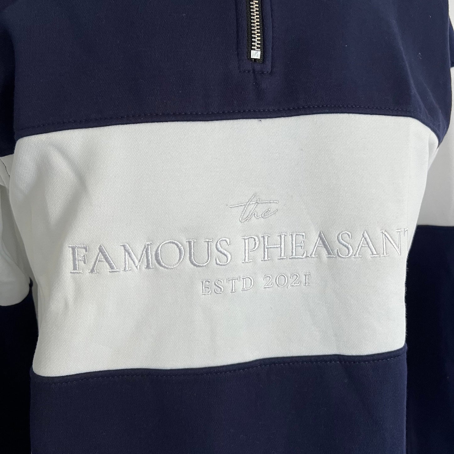 (SAMPLE) Unisex Panelled 1/4 Zip - ITEM001