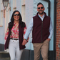 The Sandringham Gilet - Womens - Wine