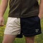 The Harlequin Rugby Shorts - Mens - Navy & Cream